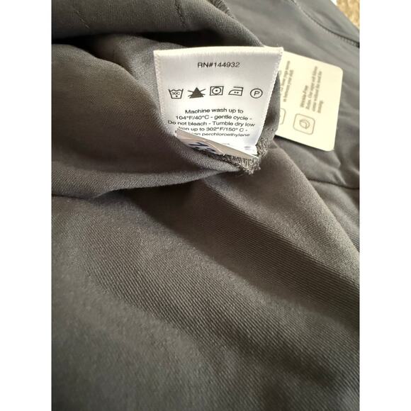 Mandala Pewter Gray Scrub Jacket, Women's Size 3XL - NEW! - Picture 7 of 7